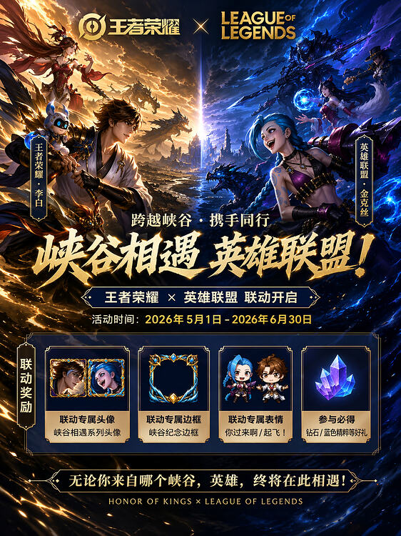 Epic KartRider × QQ Speed Crossover Poster — Sora 2 Prompt
