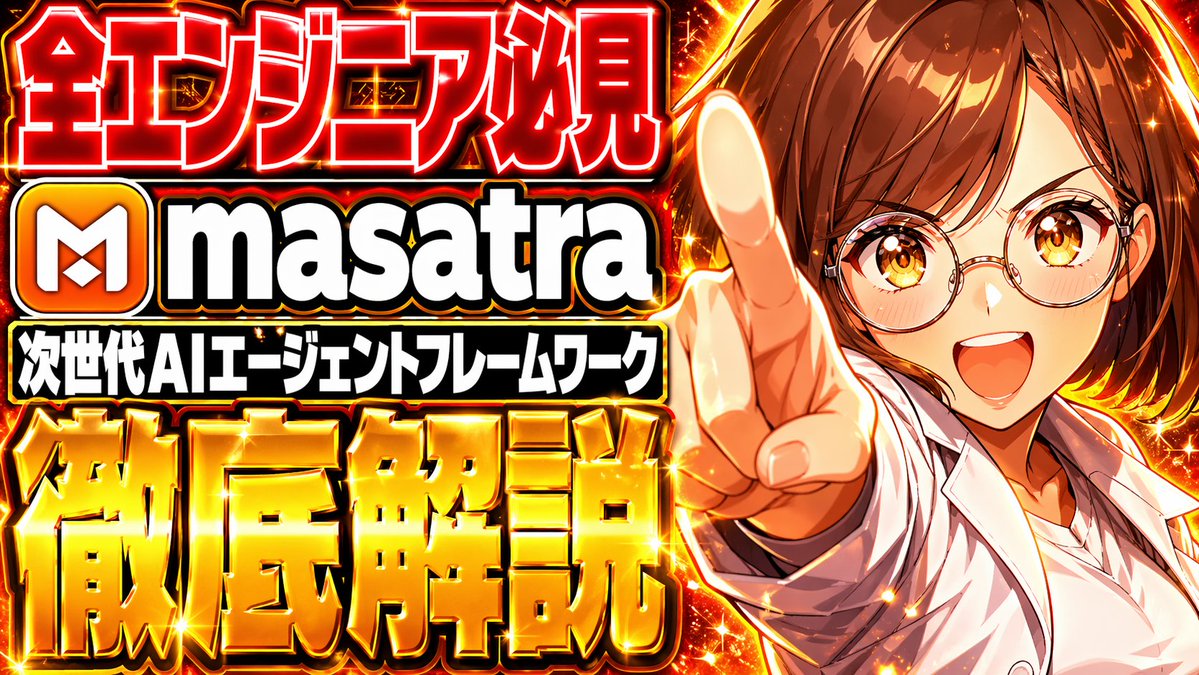 Saturated J-Anime Thumbnail: Giant Text & Fire — Sora 2 Prompt