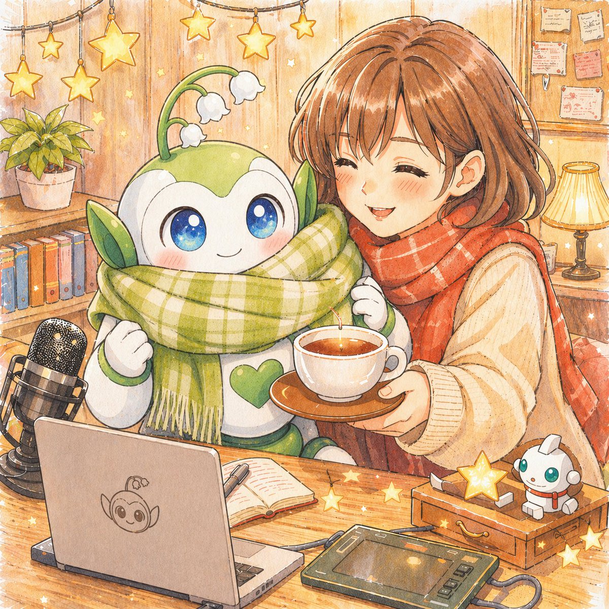 Cute Mascot Robot Character Swap — Sora 2 Prompt