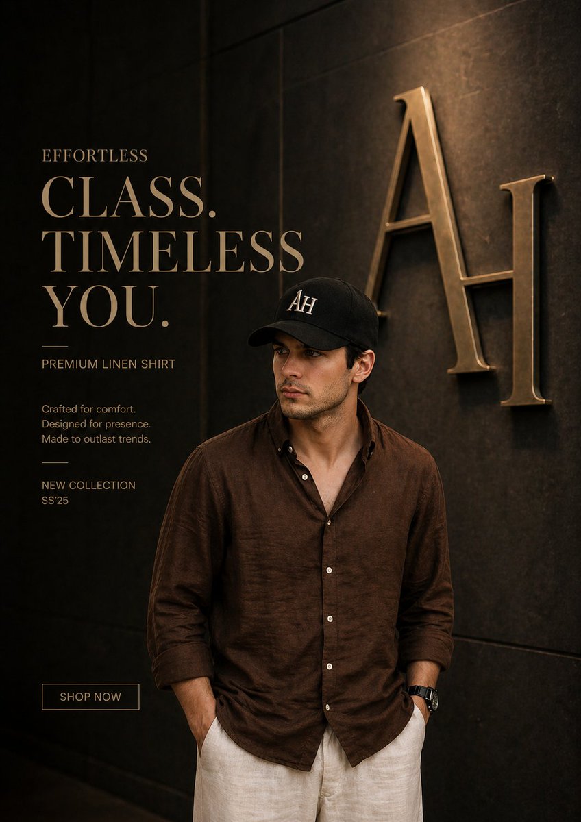 Luxury Fashion Ad Poster — Sora 2 Prompt