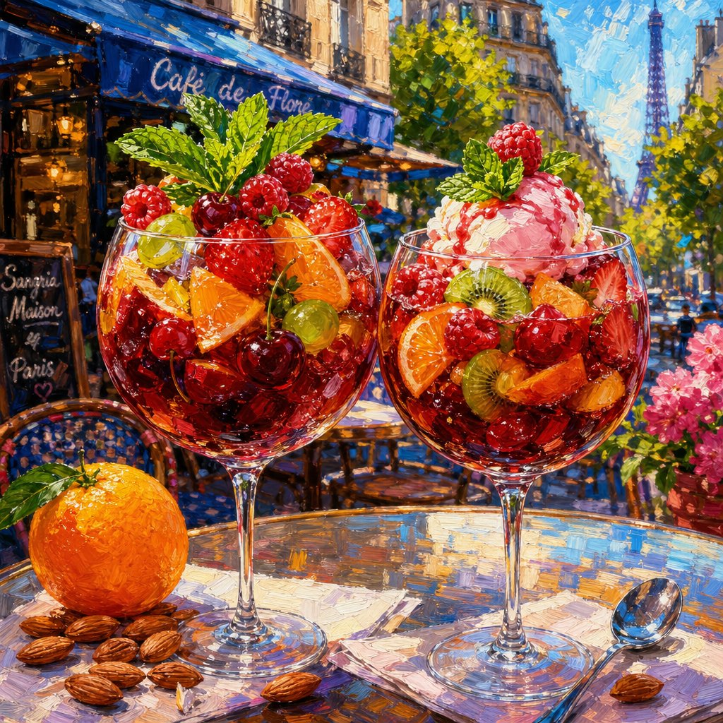 Impressionist Paris Café — Vibrant Digital Painting Prompt
