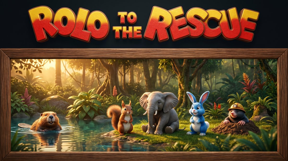 4K Cinematic Rolo to the Rescue Remaster — Sora 2 Prompt