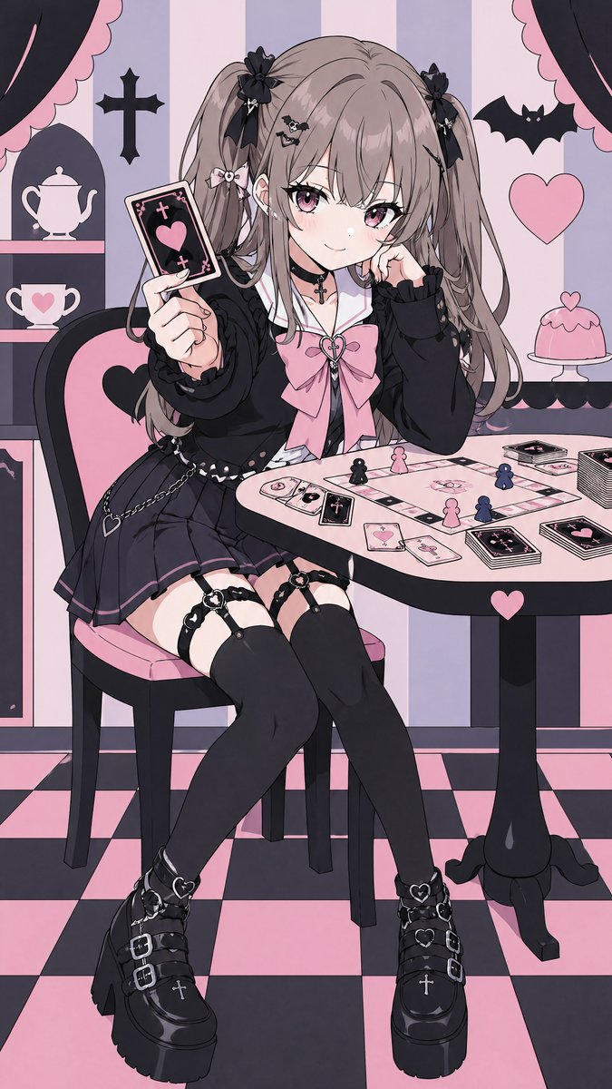 Soft Gothic Lolita Anime Prompt — Sora 2 Prompt