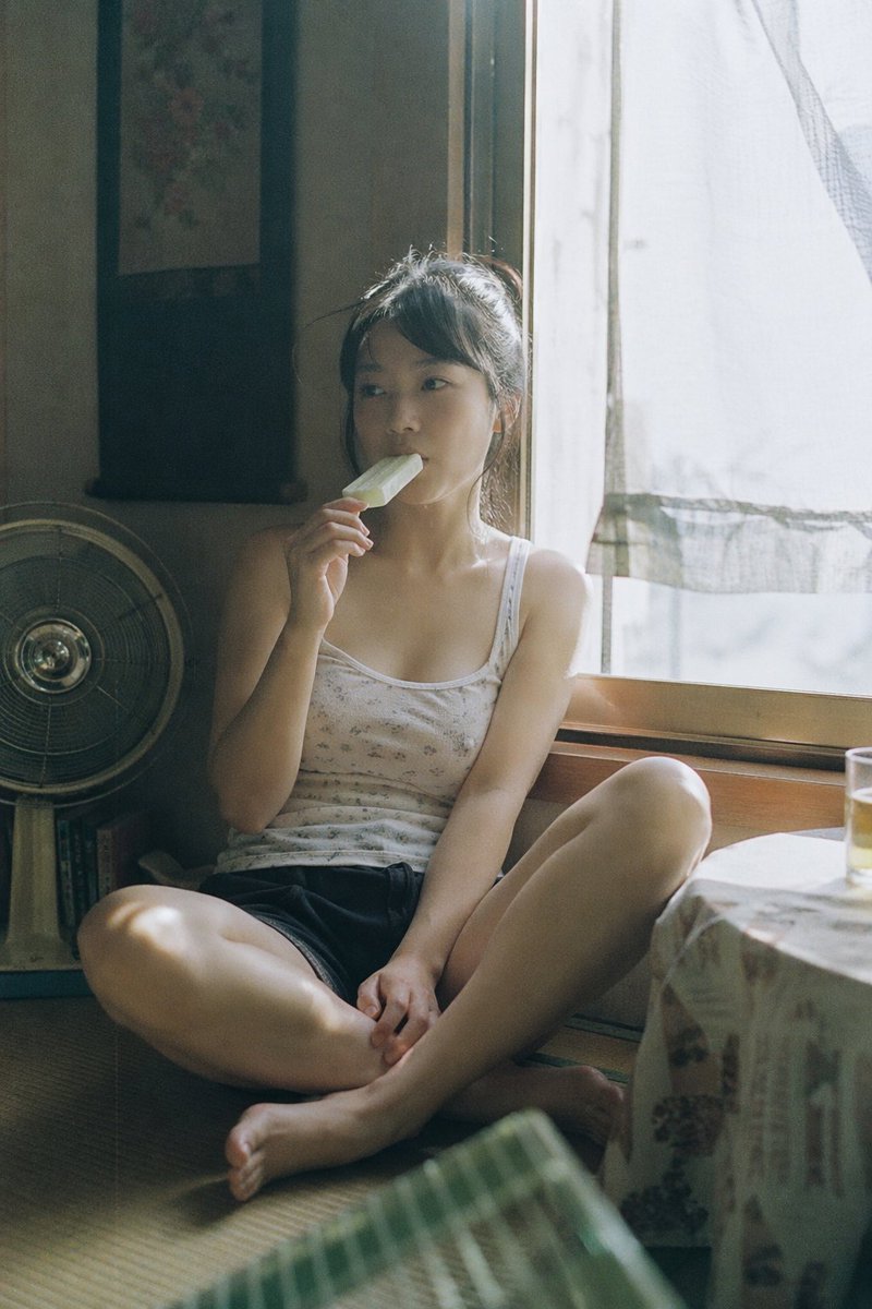 Japanese Film Aesthetic: Summer Window Girl — Sora 2 Prompt