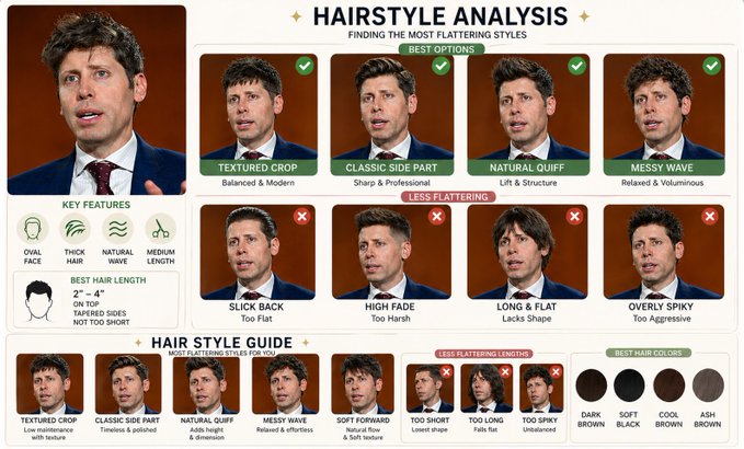 Portrait Hairstyle Face-Off: AI Side-by-Side Comparison