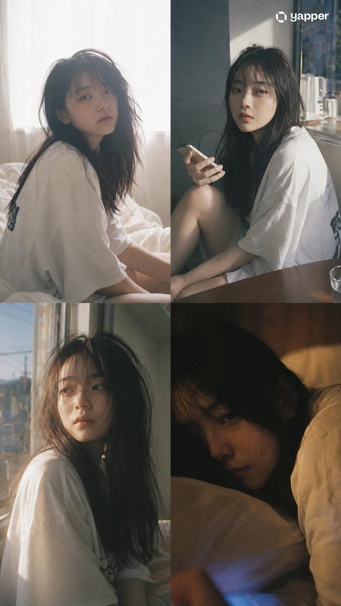 Japanese Film Aesthetic Portrait Grid — Sora 2 Prompt