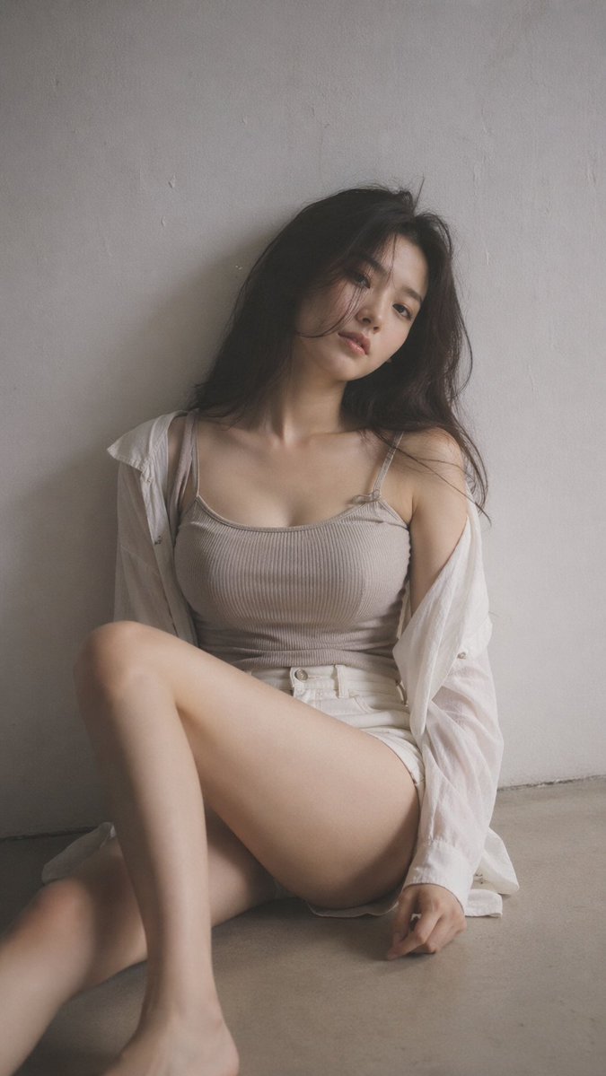 Soft Black Mist Editorial Portrait — Sora 2 Prompt