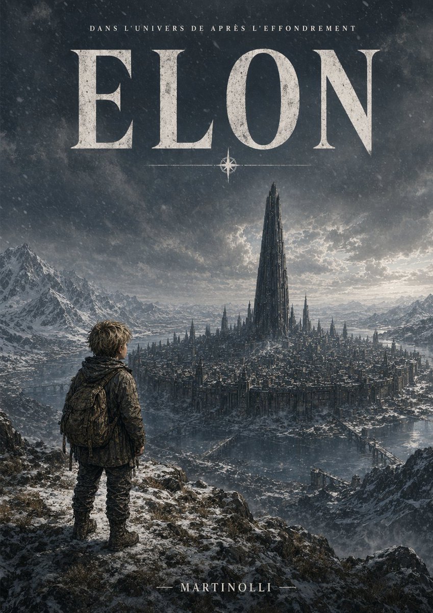 Epic French Dystopian Book Cover Prompt — Sora 2