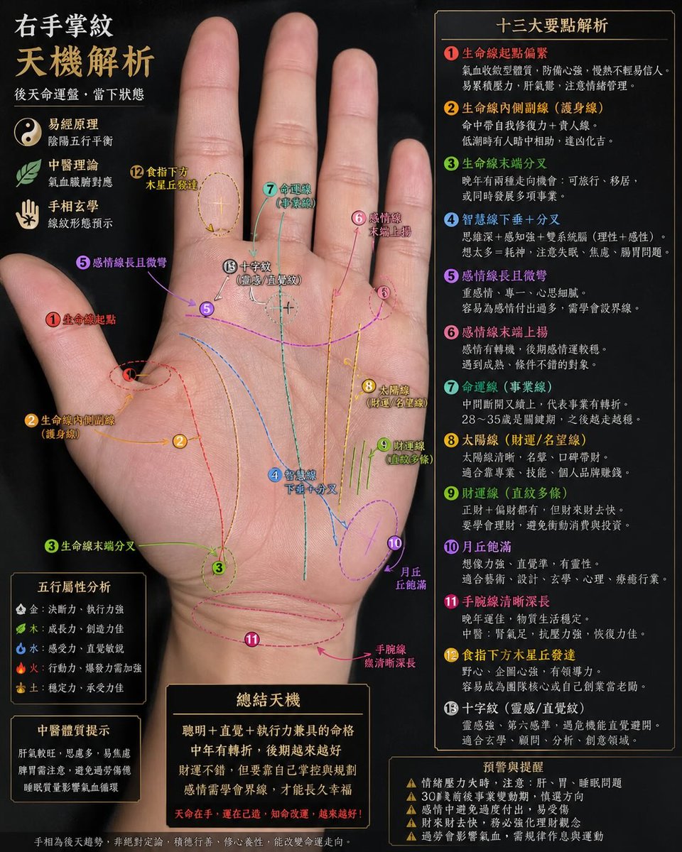 Palmistry Analysis Card Generator — AI Prompt