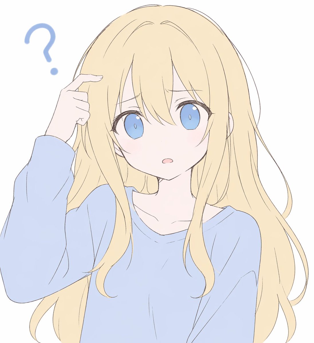 Pastel Anime Confused Girl — Sora 2 Prompt