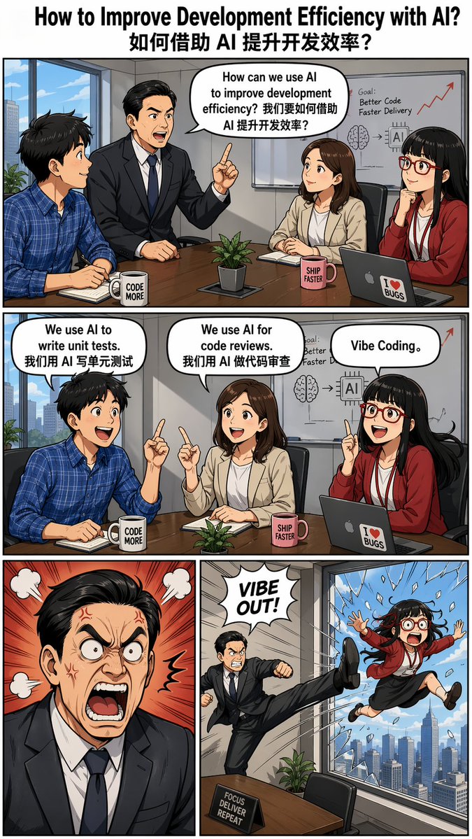 Out the Window Meme Comic — Sora 2 Prompt