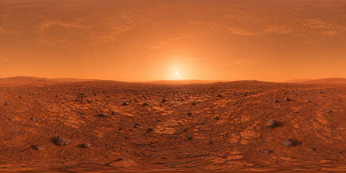 Mars Equirectangular Panorama — AI Prompt for Cinematic 3D