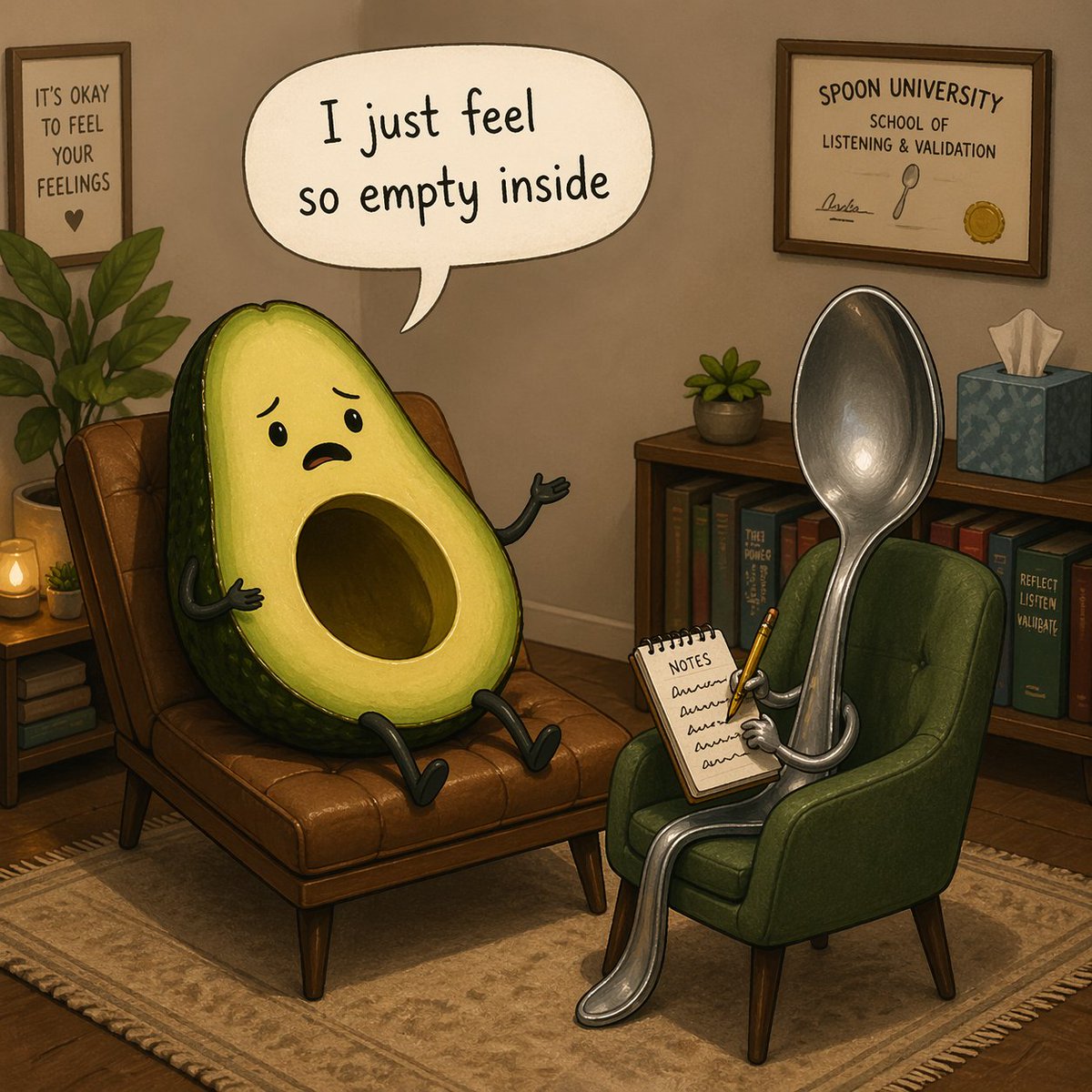 3D Food Therapy Cartoon — Sora 2 Prompt