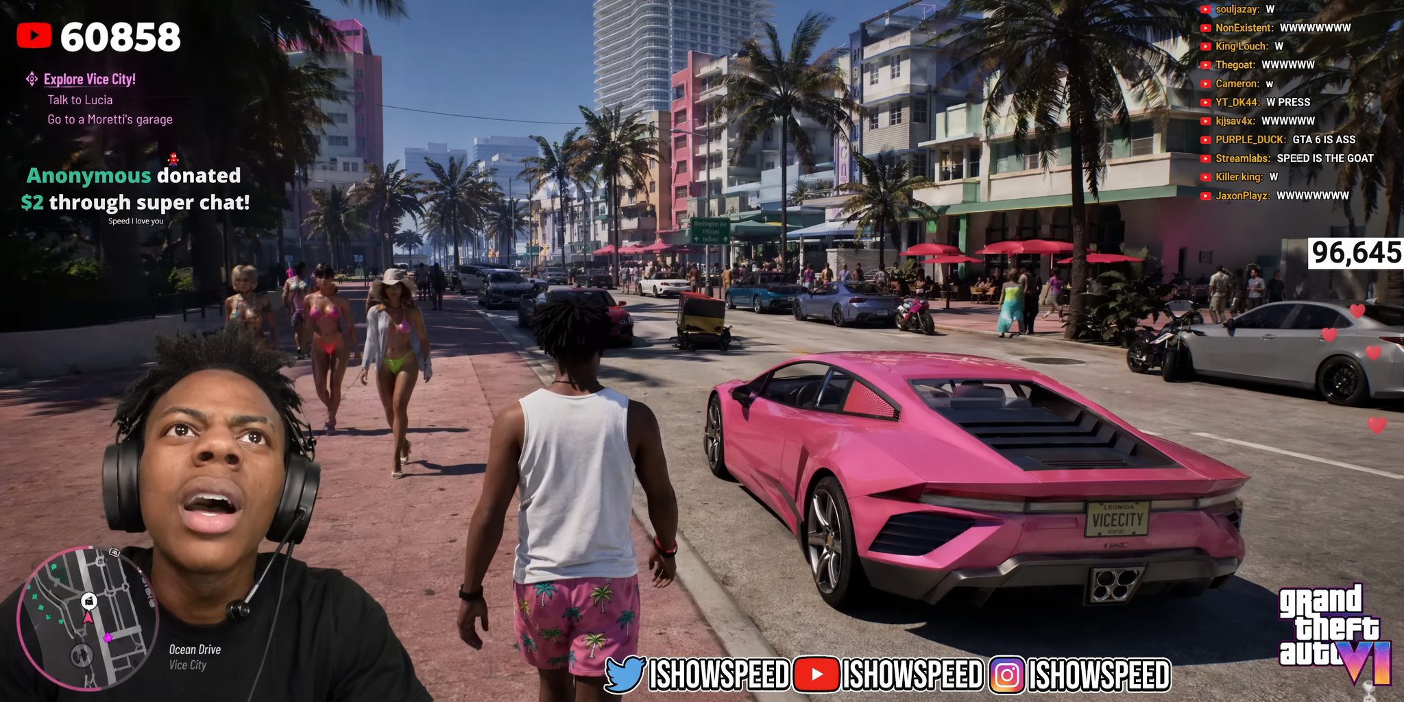 GTA 6 Livestream: Speed Plays — Sora 2 Prompt