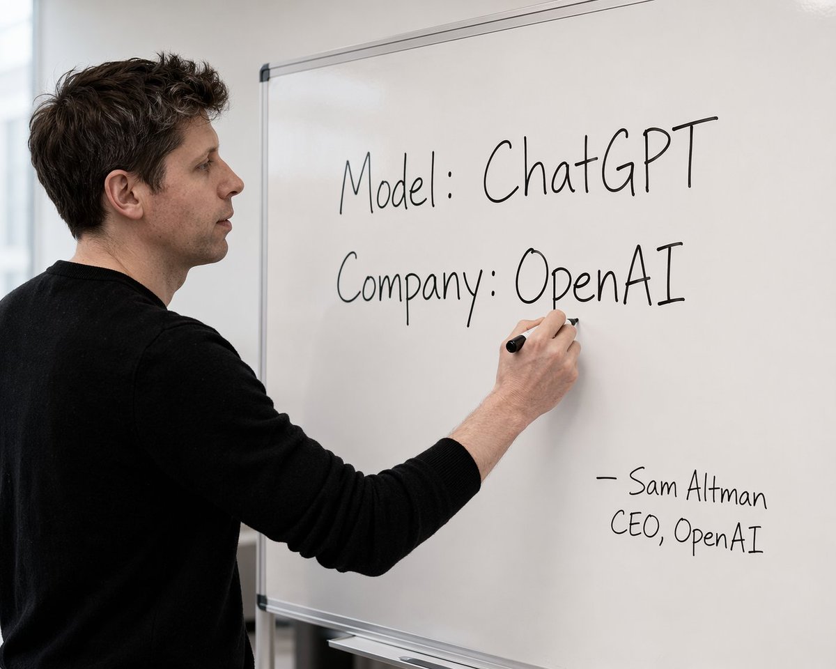 Custom Whiteboard Photo: Signature & Text — Sora 2 Prompt
