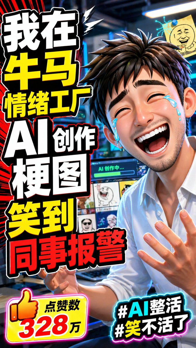 Douyin Meme Cover AI Prompt — Viral Video Thumbnail