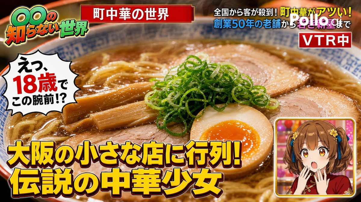 Japanese Variety Show TV Screenshot — Sora 2 Prompt