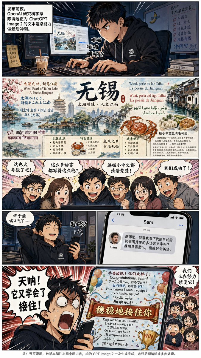 Chinese Multilingual Comic — Sora 2 Prompt