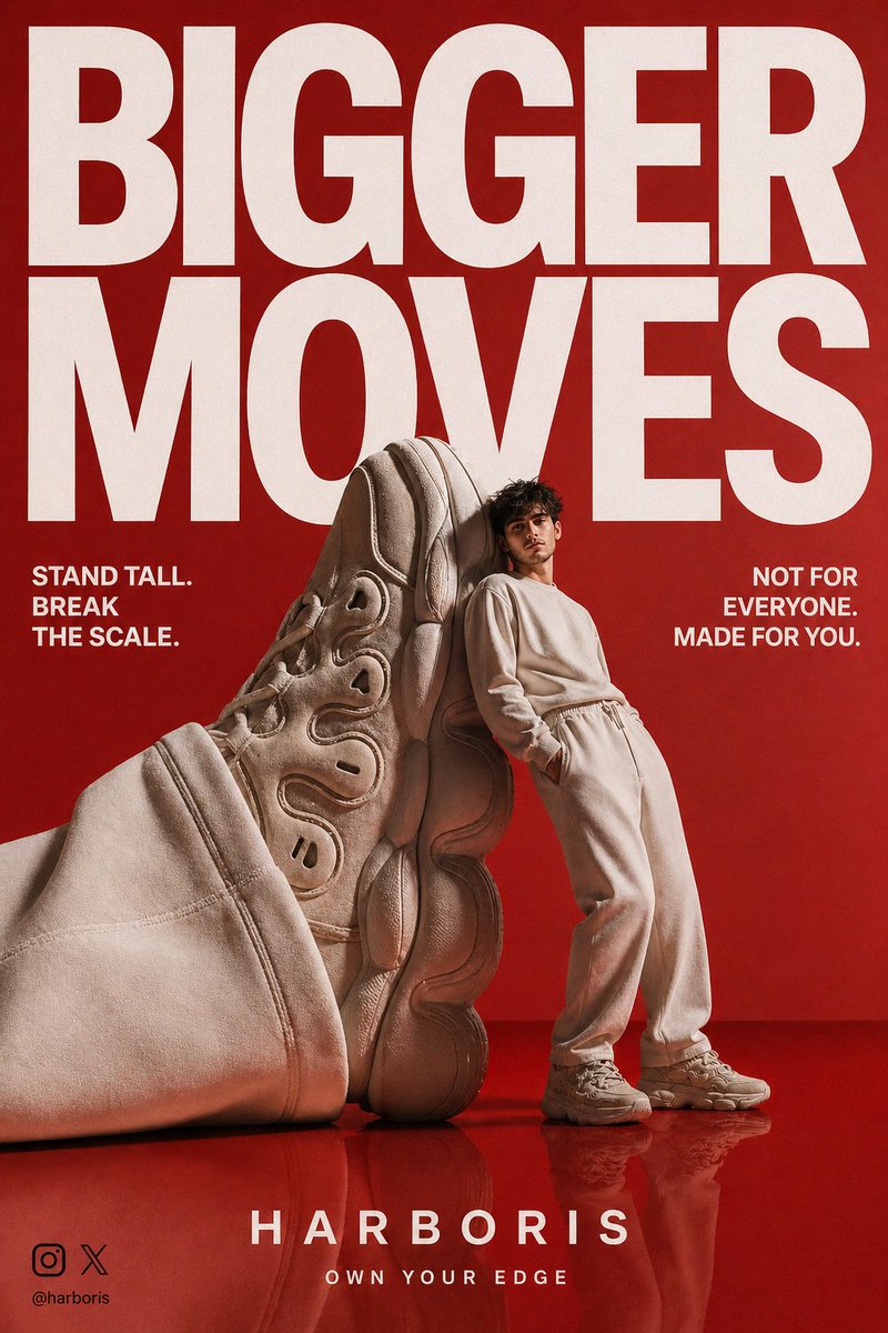 Luxury Streetwear Poster Prompt — Dramatic Lighting & Bold Typography