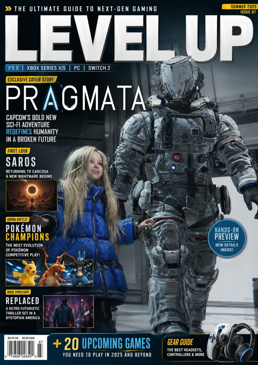 Video Game Magazine Cover — Custom AI Prompt