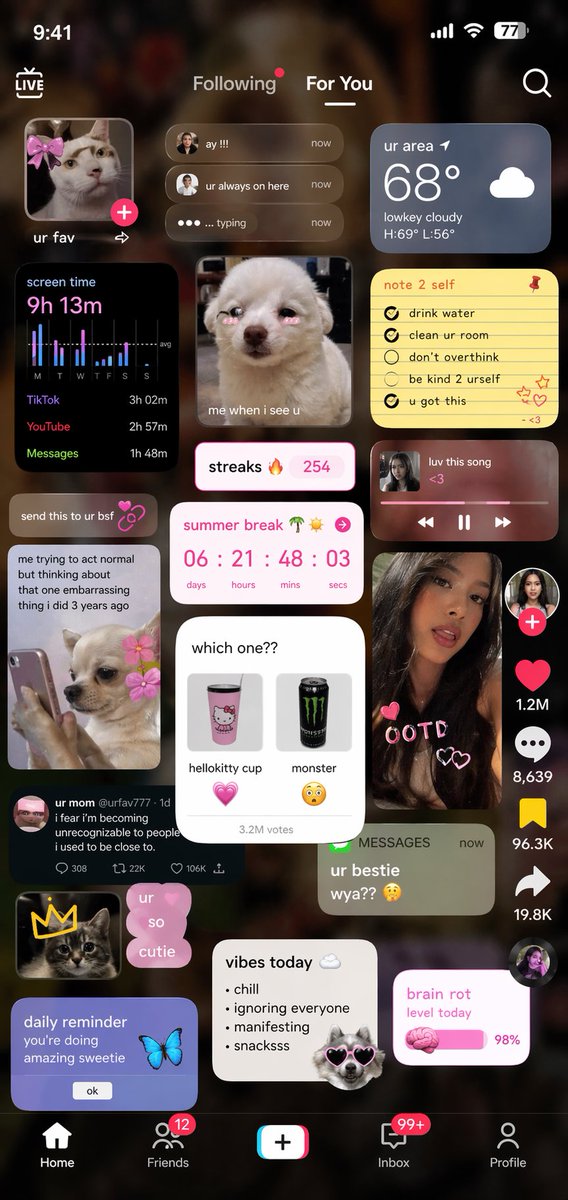 Zoomer OS with Rising Anxiety — Sora 2 Prompt