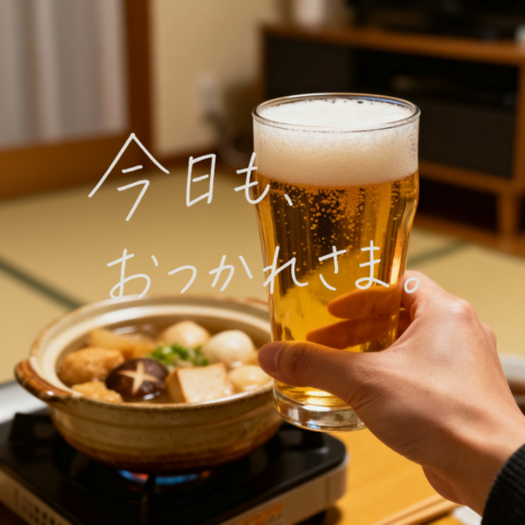 Japanese Oden & Beer Toast — Sora 2 Prompt