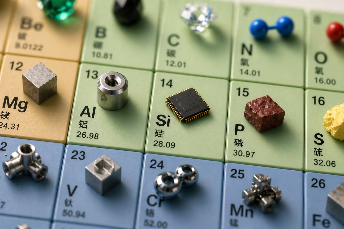 Isometric 3D Periodic Table — Sora 2 Prompt