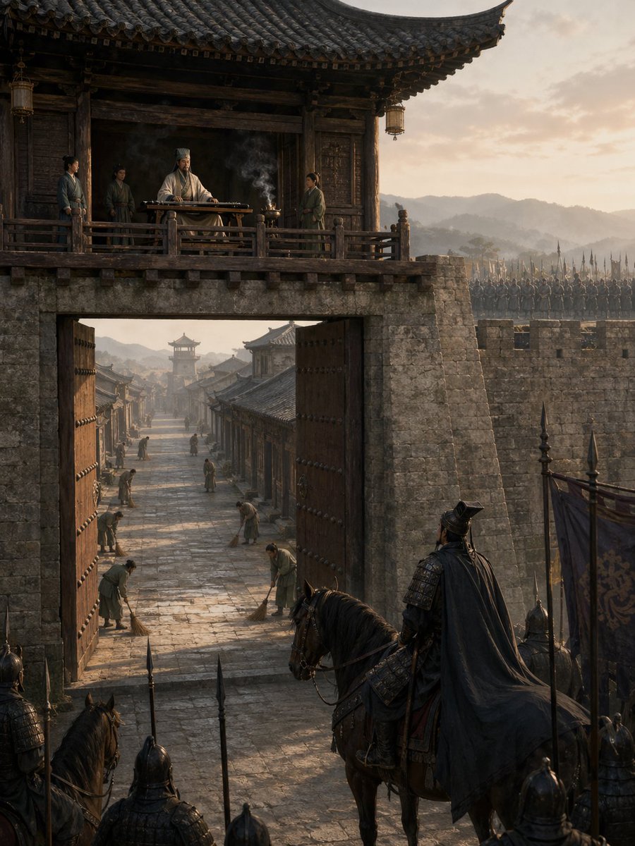 Cinematic Empty Fort Stratagem — Sora 2 Prompt