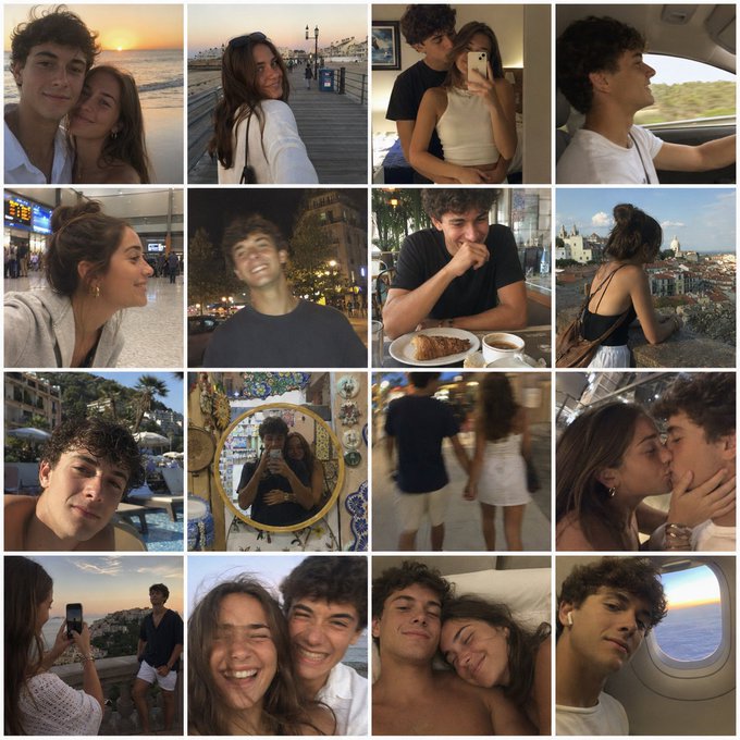 Nostalgic Vacation iPhone Snapshot Grid — Sora 2 Prompt