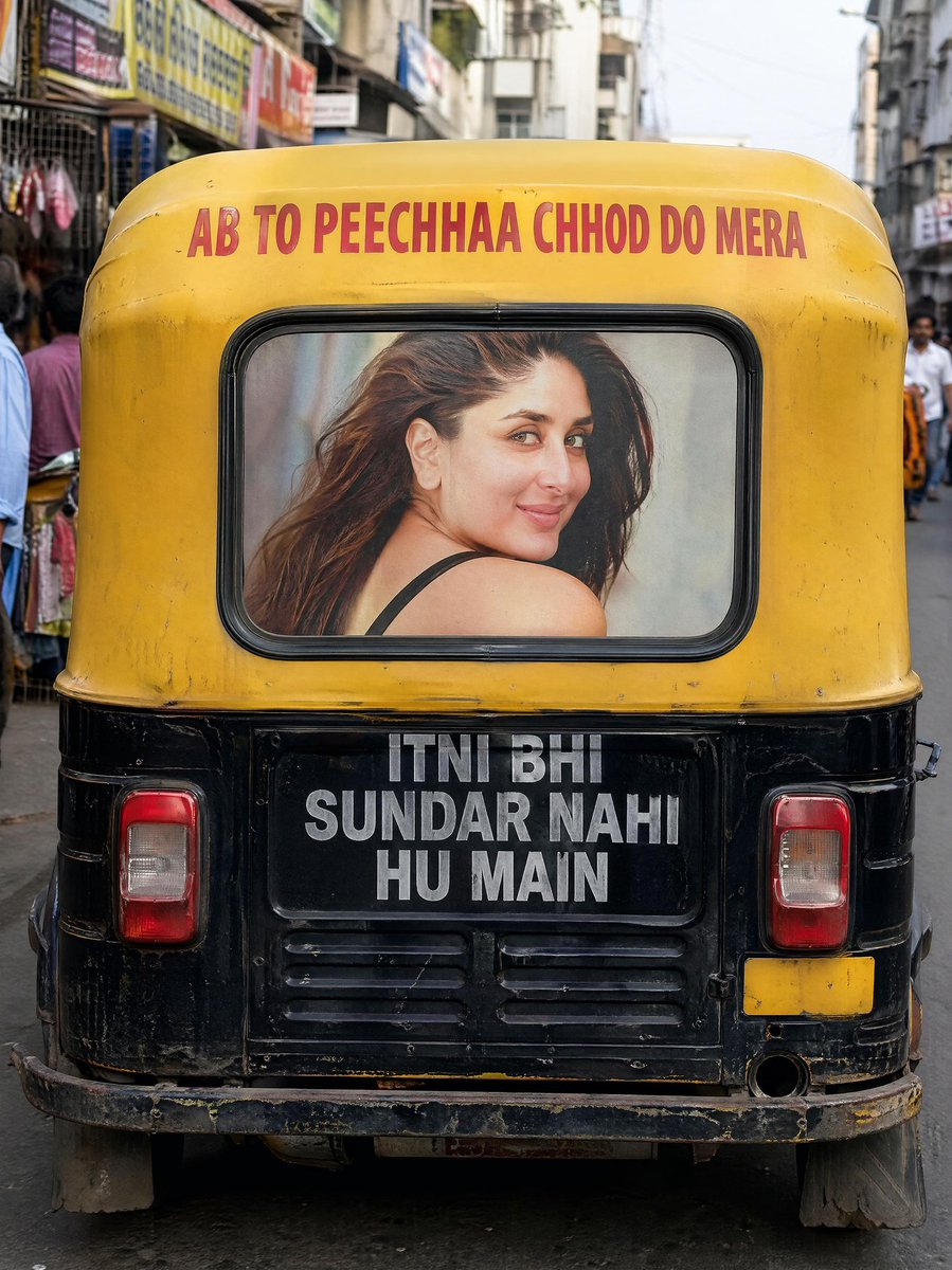 Funny Indian Rickshaw Tailgate Photo Prompt — Sora 2