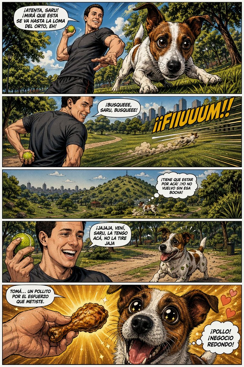 Spanish Dog Park Prank: Humorous AI Comic Prompt
