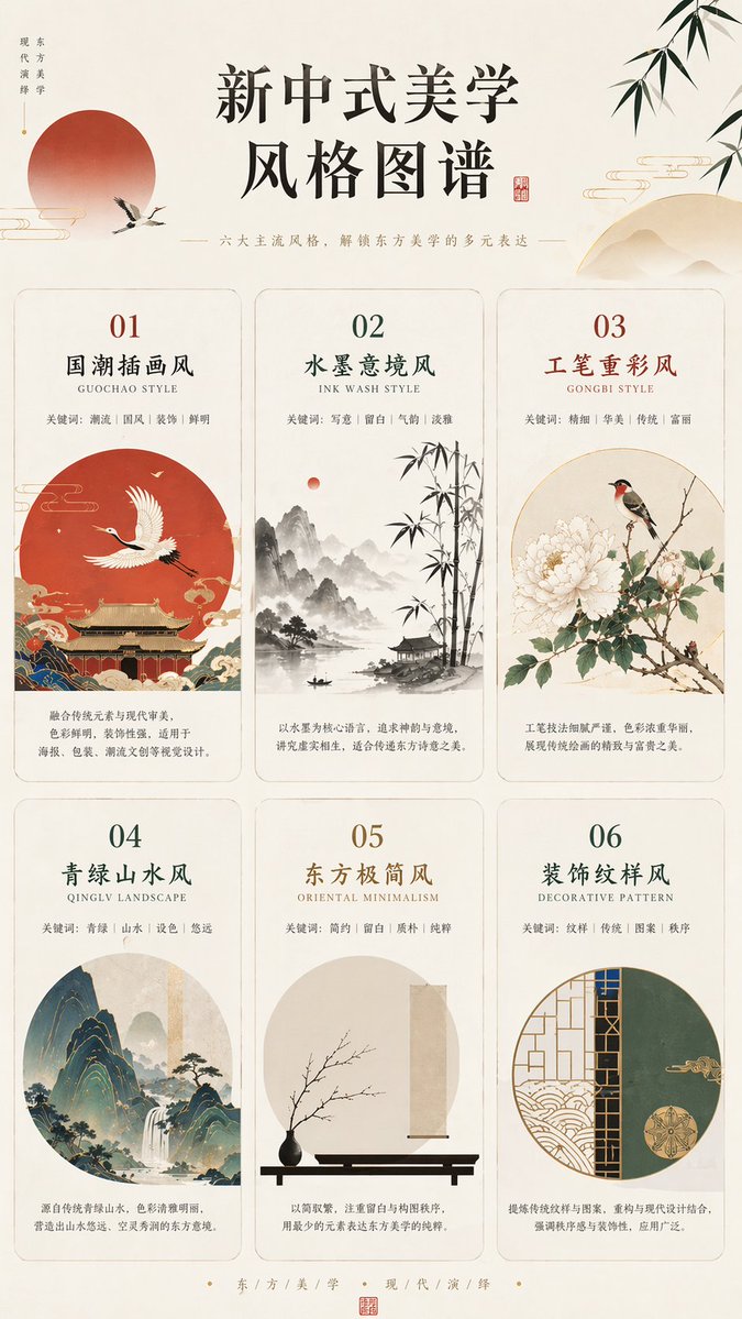 New Chinese Aesthetic Style Map — Sora 2 Prompt