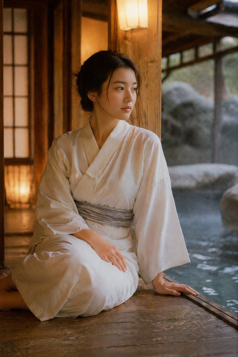 35mm Film Japanese Onsen — Sora 2 Prompt