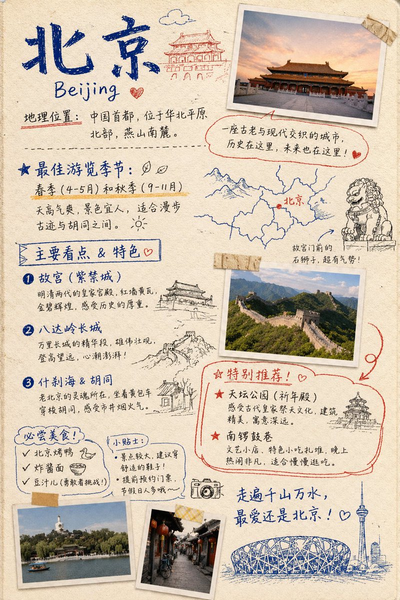 Travel Journal Bullet Notebook — Hand-Drawn AI Prompt