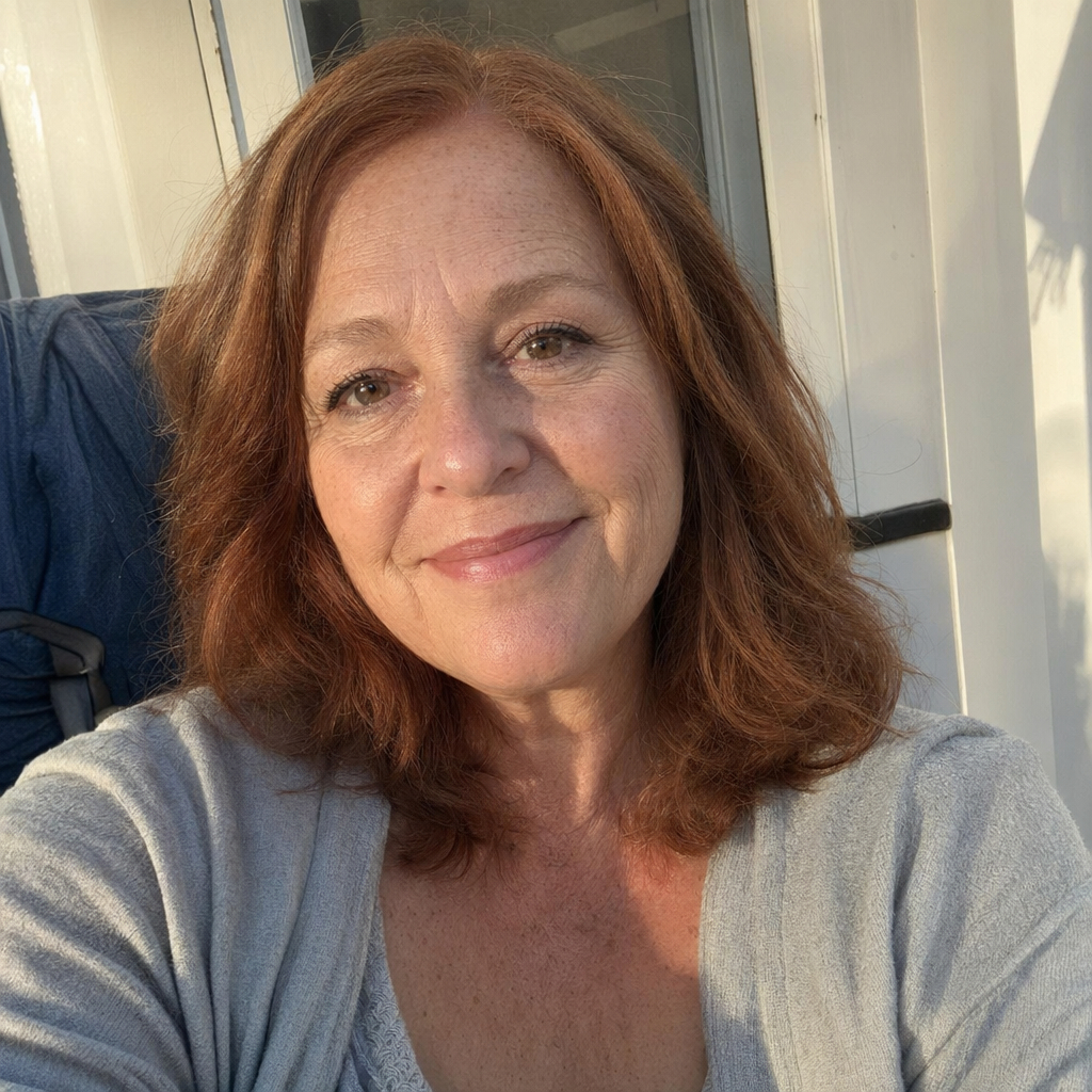 Golden Hour Porch Selfie — Ultra-Realistic Portrait Prompt