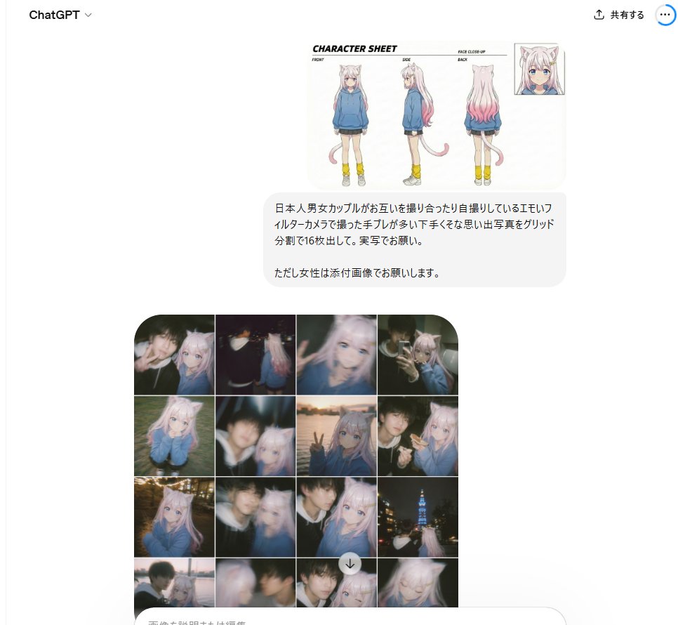 Amateur Couple Memories — 16-Grid Photo Prompt for Sora 2