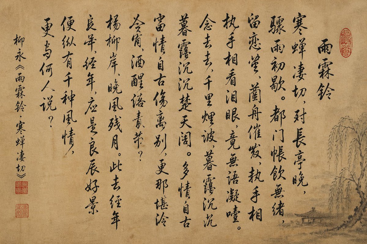 Ancient Chinese Calligraphy & Ink Landscape Prompt — Sora 2 Prompt