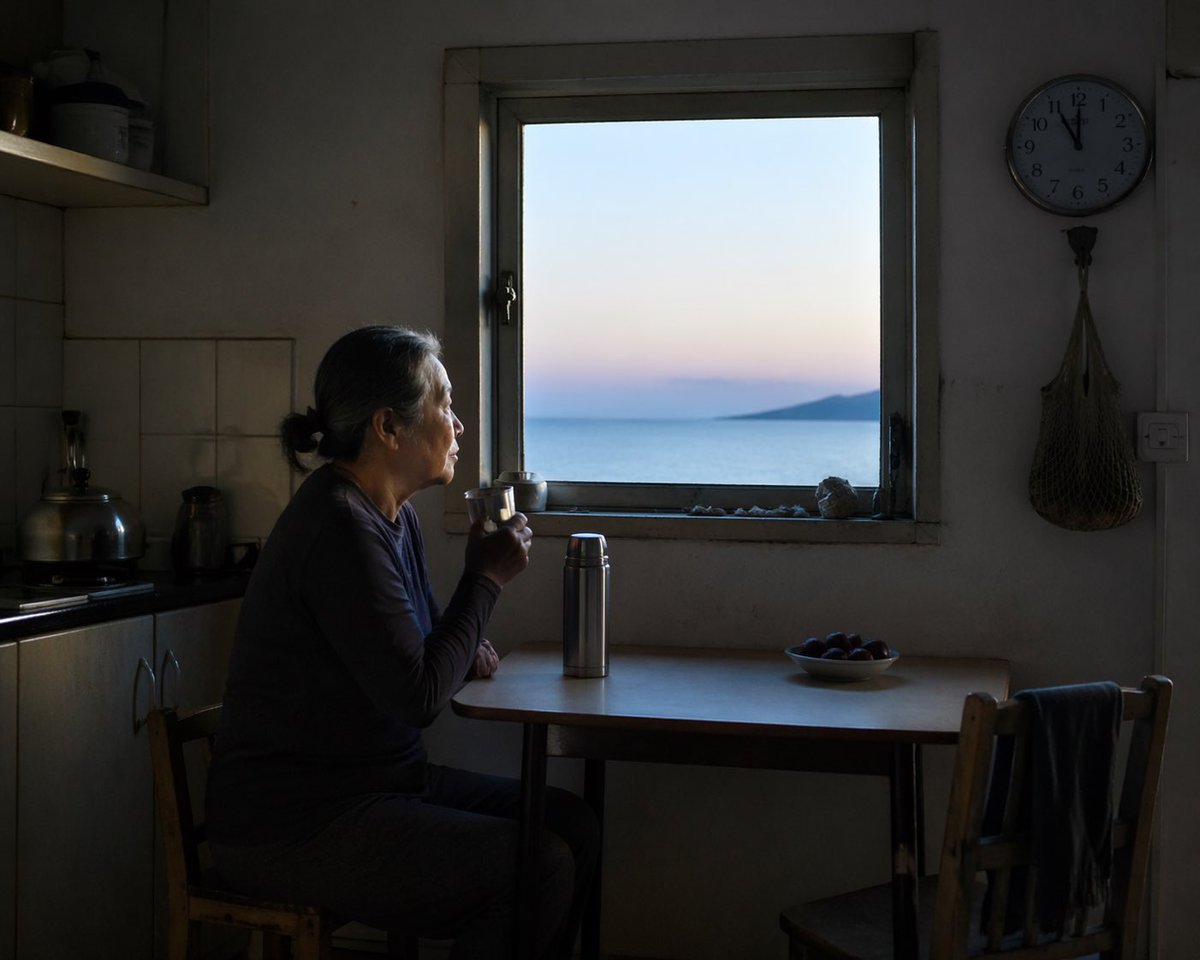 Cinematic Window Portrait — Moody Sora 2 Photo Prompt