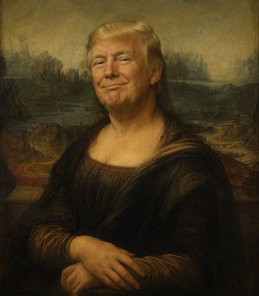 Censored Mona Lisa Oil Painting — Sora 2 Prompt