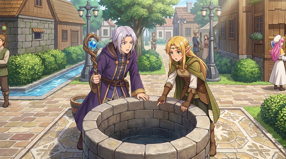 RPG Town Map to Anime Cutscene — Sora 2 Prompt