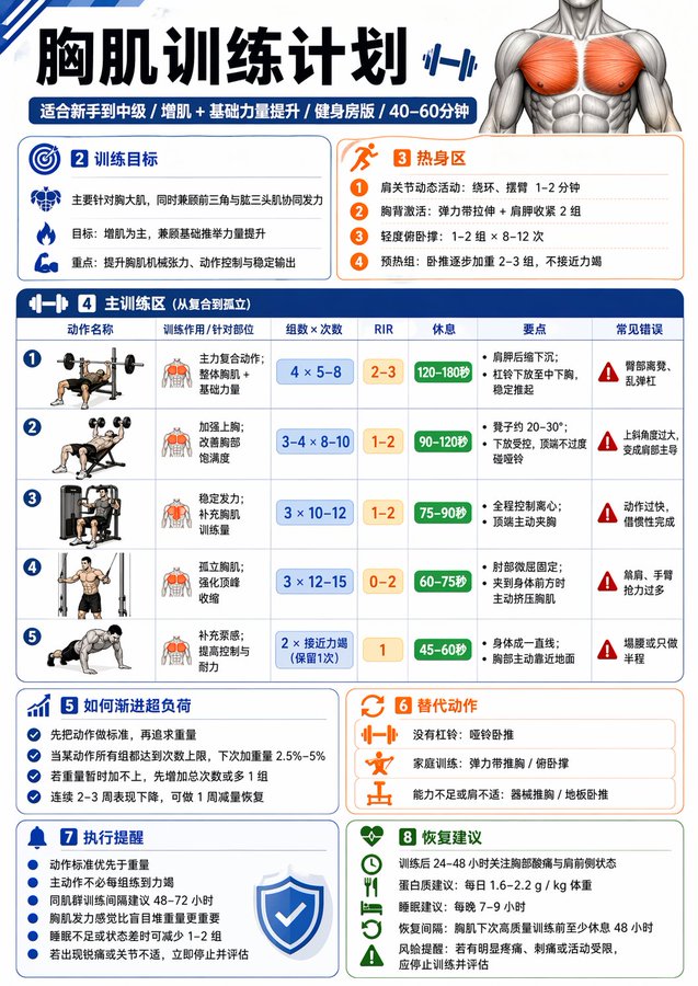 Chinese Fitness Infographic Prompt — Custom Workout Plans