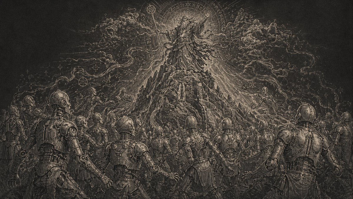 Dürer Style Sorcery — Sora 2 Prompt