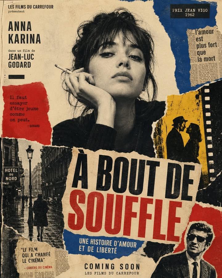 1960s Art Film Poster — Vintage Collage Prompt