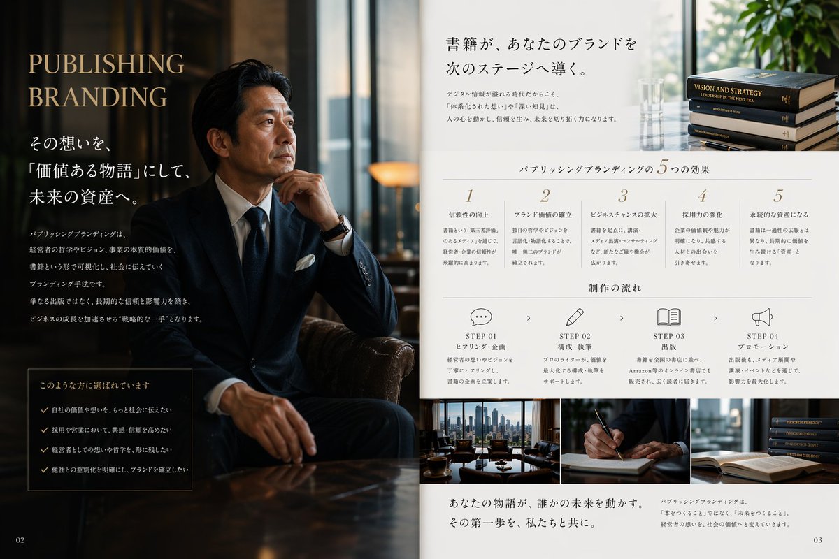 Luxury Japanese PR Brochure Layout — Sora 2 Prompt