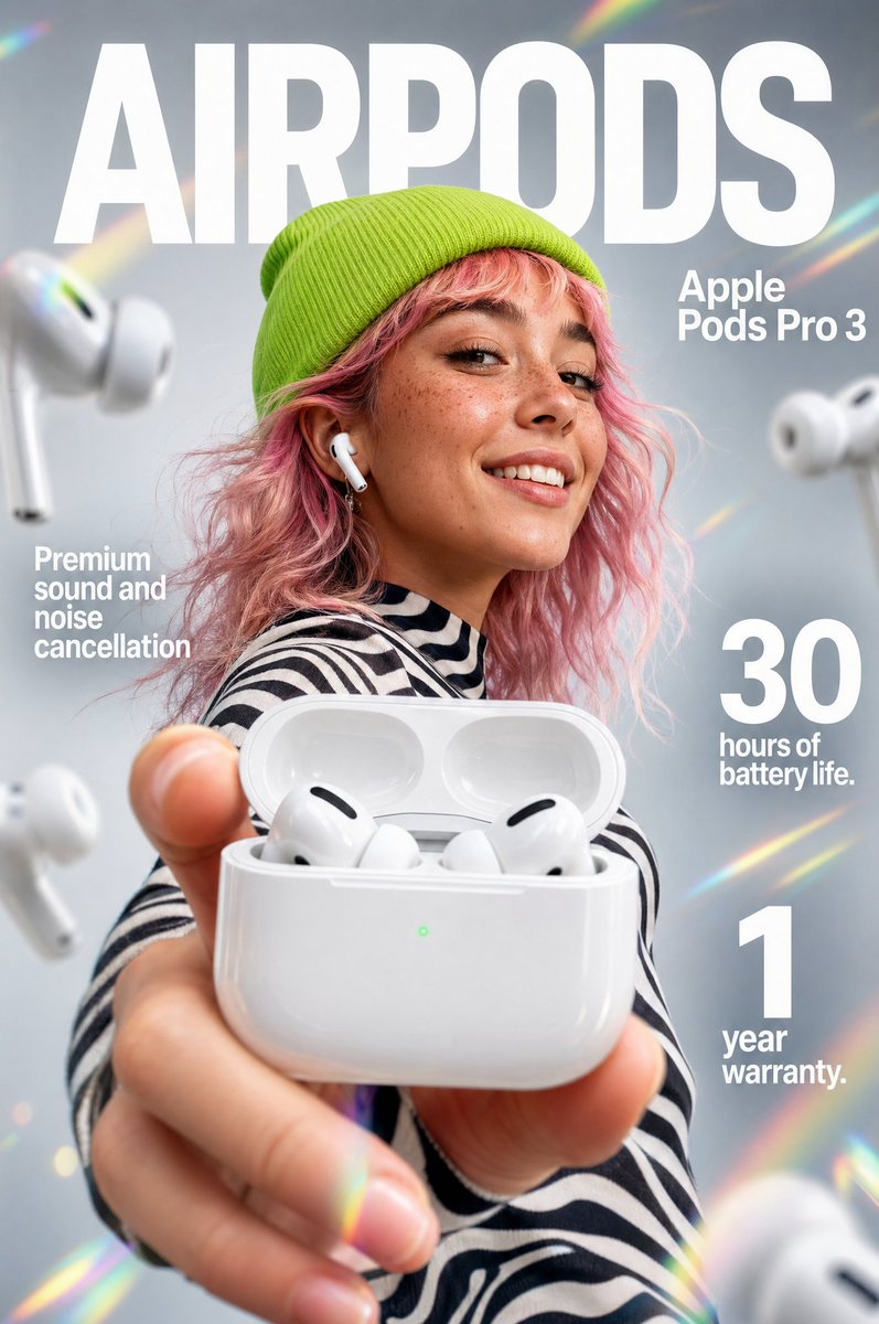 E-commerce Earbuds Infographic Prompt — 8K Studio Shot