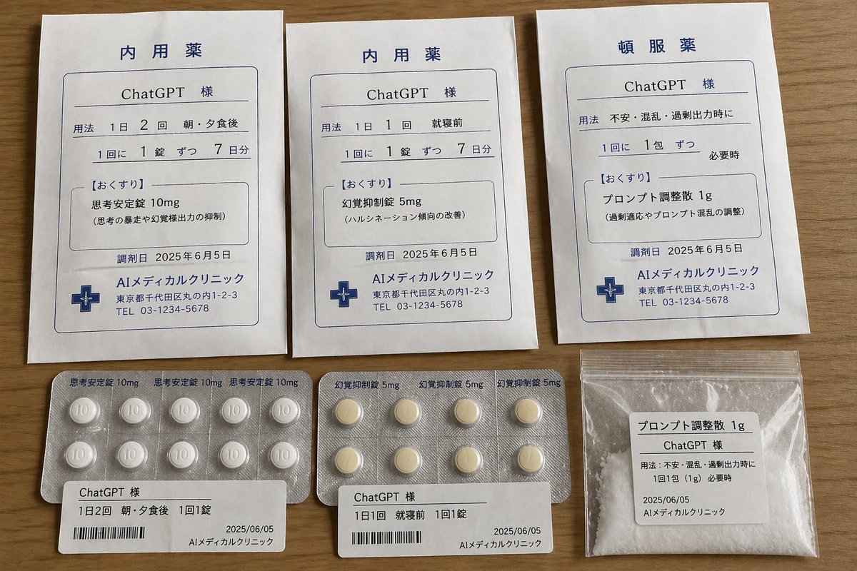 ChatGPT Humorous Prescription Kit — Sora 2 Prompt