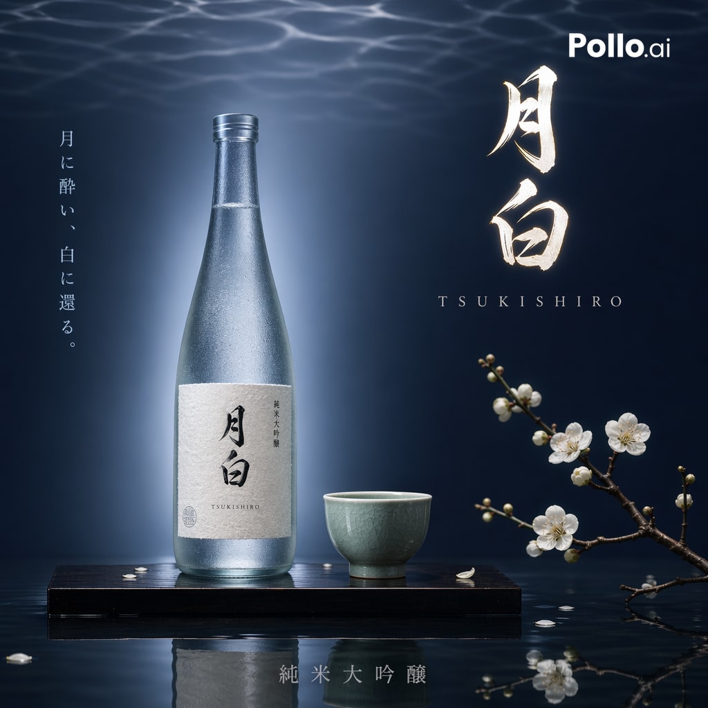 Luxurious Japanese Sake Ad Prompt — Sora 2