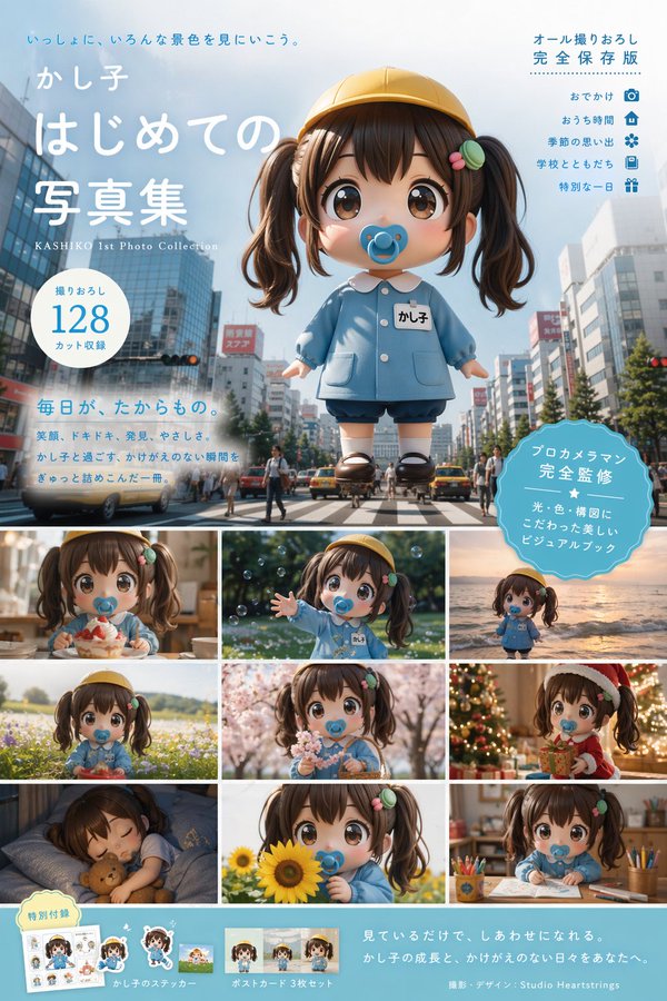 Character Photo Book — Japanese, Rich Scenes & Info