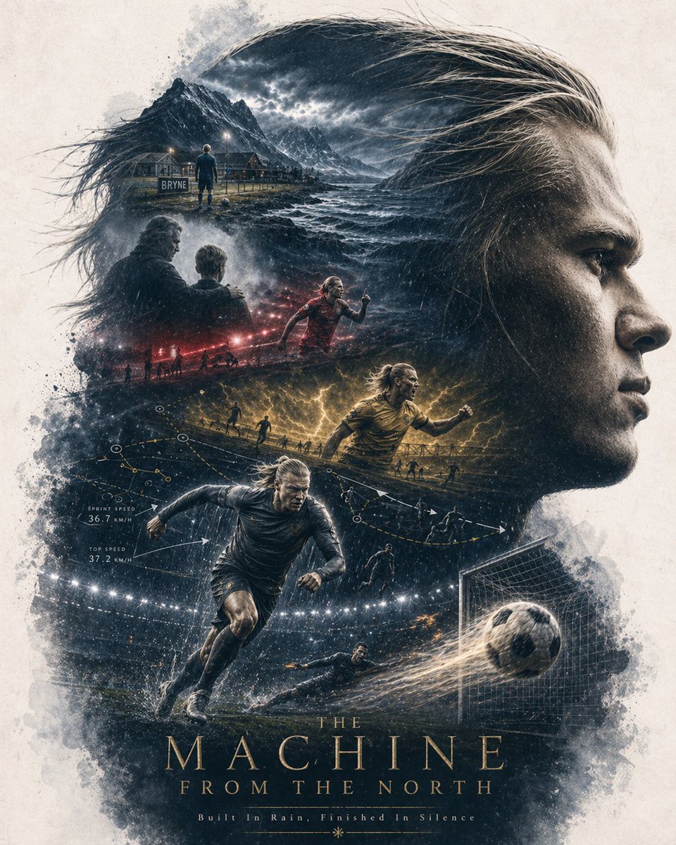 Nordic Football Legend Double Exposure — Sora 2 Prompt
