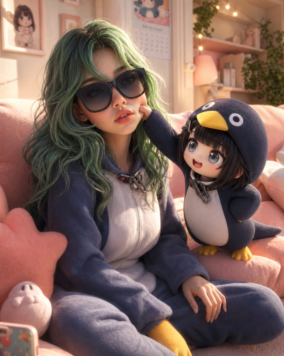 Pixar-Style 3D Cute Character Scene — Sora 2 Prompt